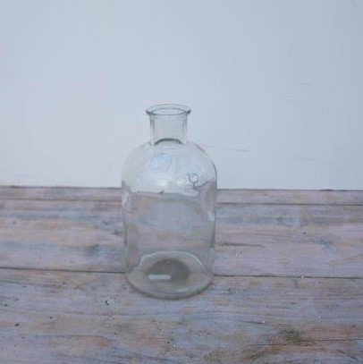 Klein fles glas